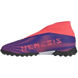 Adidas Nemeziz.3 Ll Tf Jr EH0584 kopačke narančasta, ljubičasta, ružičasta ljubičasta 2