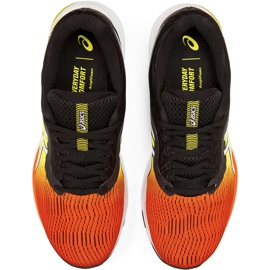 Muške tenisice za trčanje Asics Gel Pulse 11 crna i narančasta 1011A550 800 crno raznobojna 1