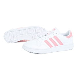 Cipele Adidas Team Court Jr EG9089 bijela crna 1
