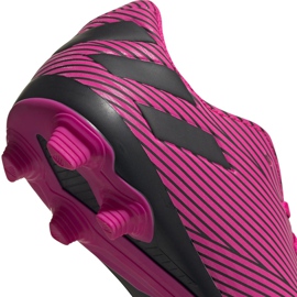 Adidas Nemeziz 19.4 FxG Junior roze tenisice za nogomet F99949 ružičasta 3