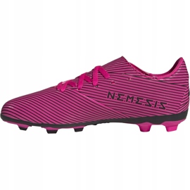 Adidas Nemeziz 19.4 FxG Junior roze tenisice za nogomet F99949 ružičasta 1