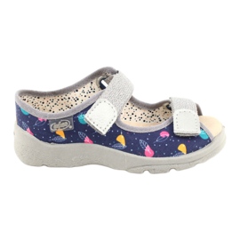 Befado dječje cipele 869X144 plava srebro siva 1