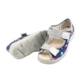 Befado dječje cipele 869X144 plava srebro siva 4