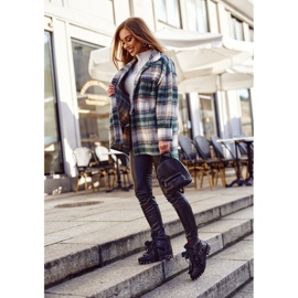 SEA Ženske čizme Zakovice Zakivke Šiljci Crni Magnet crno 2