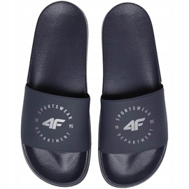 Muške 4F papuče tamnoplave boje NOSD4 KLM202 30S tamnoplava 1