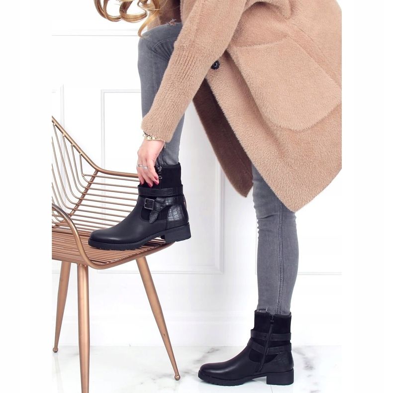 Crne vojne vojne čizme 267 Crne crno 2