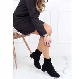 Crne YK-103 Crne čizme s mekanim gornjim dijelom crna 1