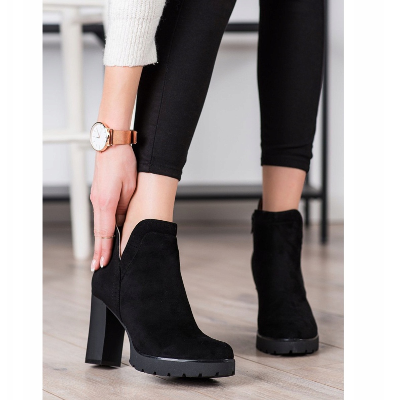 Bella Paris Čizme na visoku petu crno 2