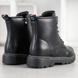 SHELOVET Vezani Crni Traperi crno 1