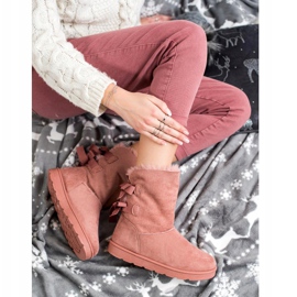 SHELOVET Modni Mukluki ružičasta 1