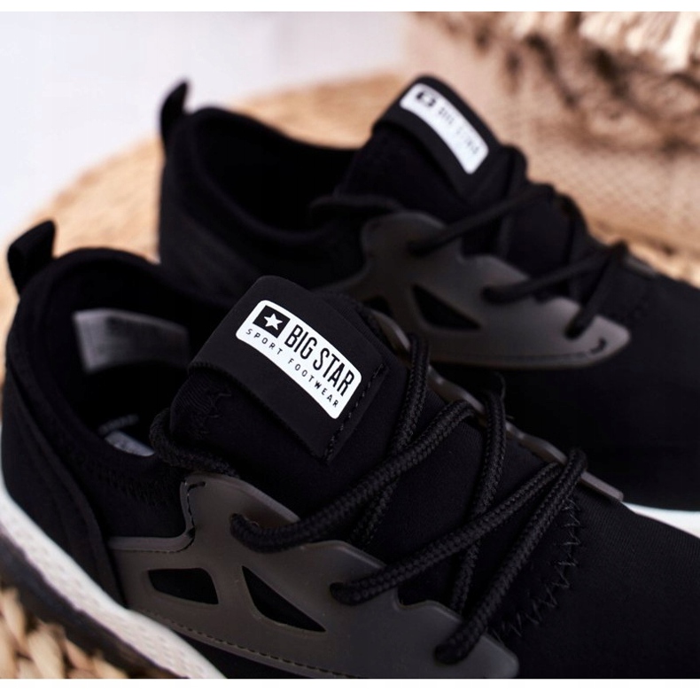 Big Star Crne dječje sportske cipele FF374147 Velika zvijezda crna 3