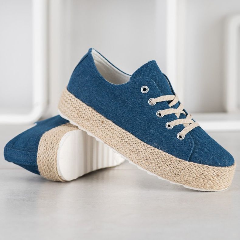 Kylie Tenisice na platformi plava 1