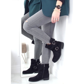 Crne ženske crne čizme 8037-PA Crne crna 2