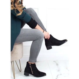 Čizme bademasti crni antilop 88168-1 Crna 1