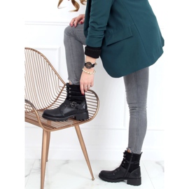 Crne Radne čizme 1215-PA Crne crna 2