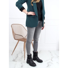 Crne Radne čizme 1215-PA Crne crno 1