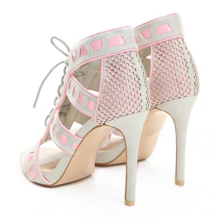 Vices Poroci 1436-7 L Sivi 36 41 ružičasta siva 1