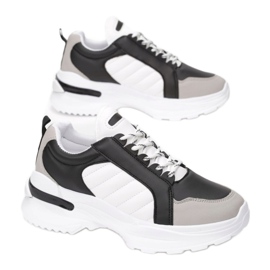 Vices Poroci 8554-38-crni bijela crna siva 1