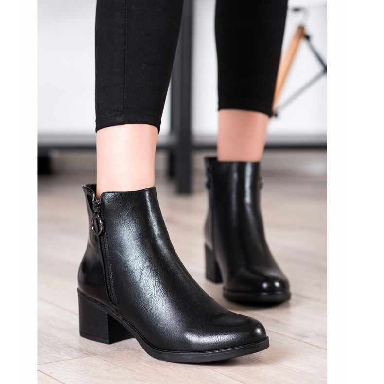 J. Star Ležerne čizme crna 1