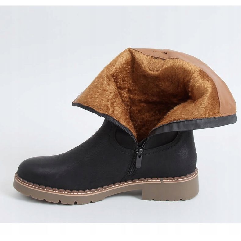 Crne Ženske crne čizme 6981 Crne crna 1