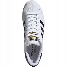 Bijele muške cipele Adidas Superstar EG4958 bijela crno 1