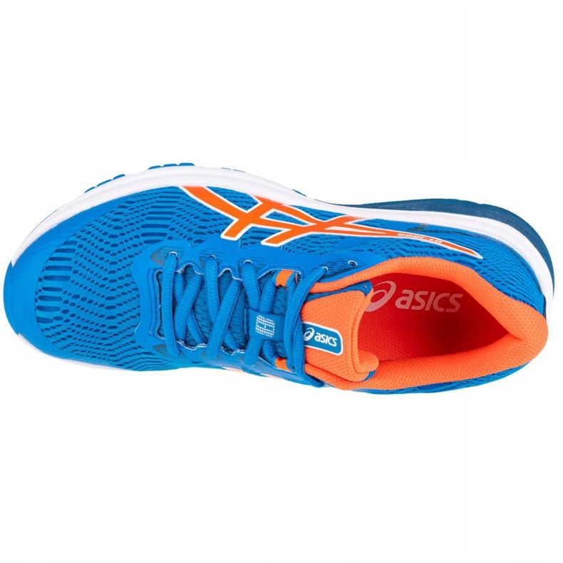 Asics GT-1000 8 Gs Jr 1014A068-400 bijela plava narančasta 2
