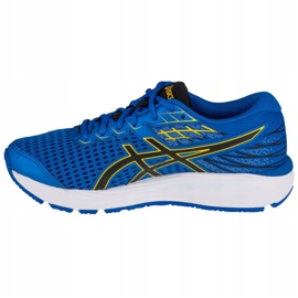 Asics Gel-Kumulus 21 Gs W 1014A069-401 crna plava žuta boja 1