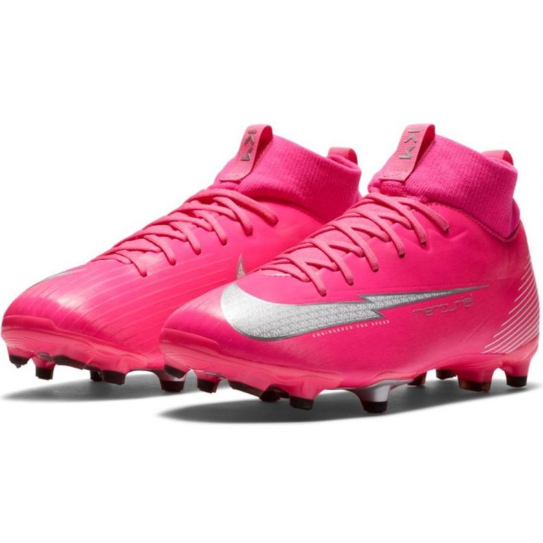 Nike Mercurial Superfly 7 Academy Mg Jr DB5609 611 nogometne cipele višebojan ružičasta 2