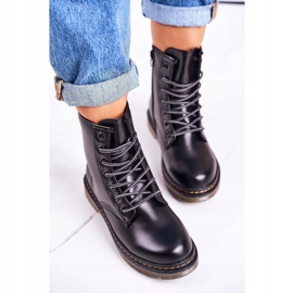 Ženske tople čizme Matt Black Thunder crno 3