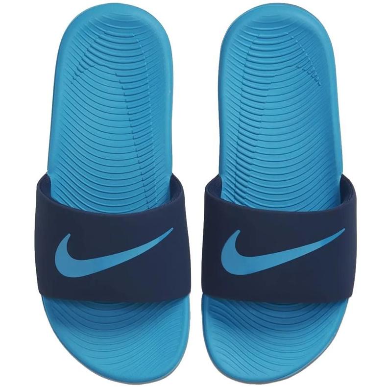 Nike Kawa Slide mornarsko plavo-plave 819 352 402 dječje papuče tamnoplava plava 1