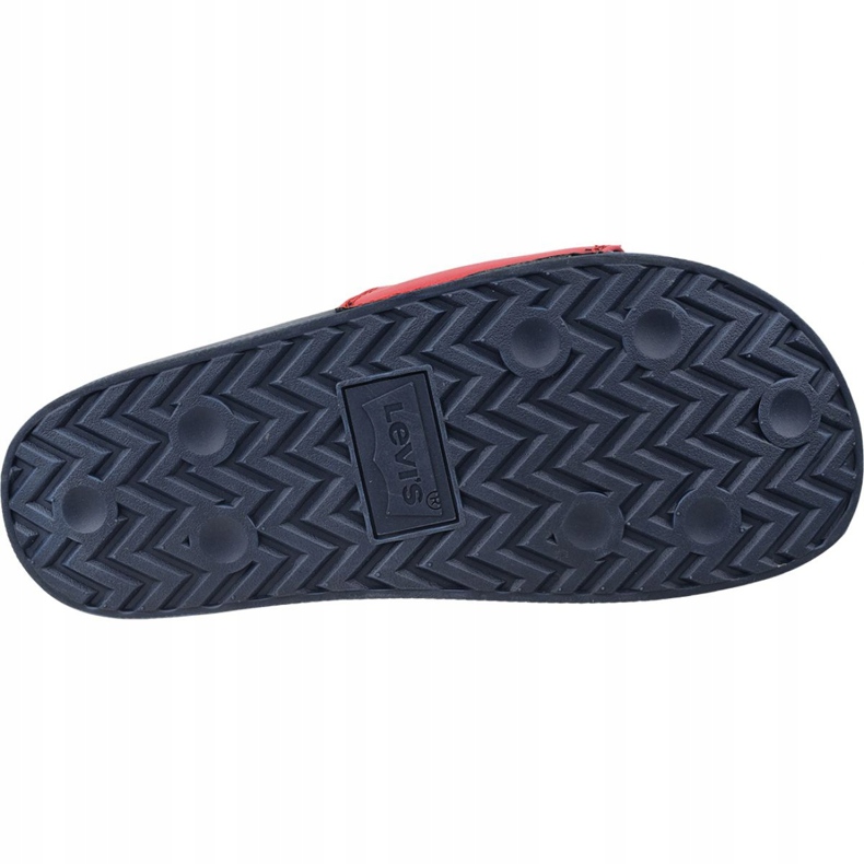 Levi's Batwing slide sandal 231548-794-87 bijela crvena mornarsko plava 3