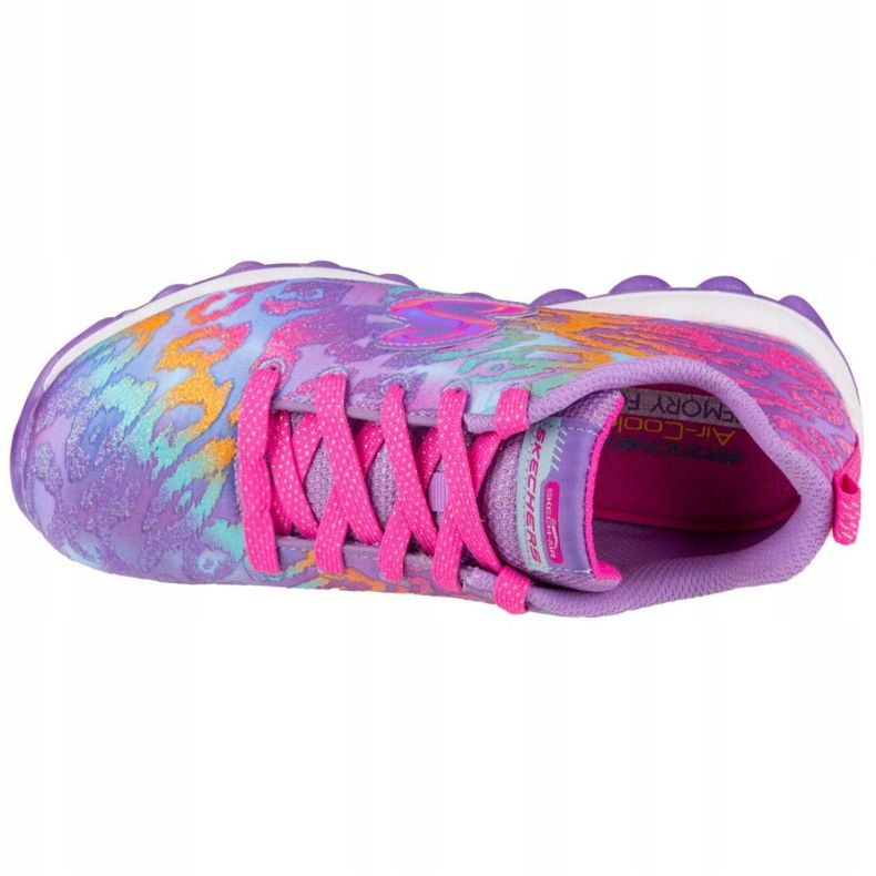 Skechers Skech-Air-Wild Jumpz Jr 84555L-LVMT ljubičasta ružičasta raznobojna 2