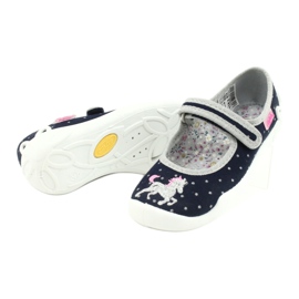 Befado dječje cipele 114X414 tamnoplava siva 4