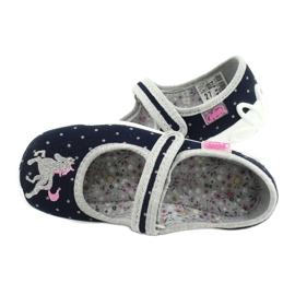 Befado dječje cipele 114X414 tamnoplava siva 5