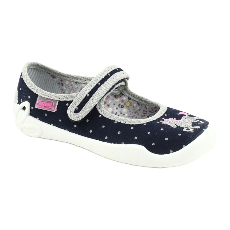 Befado dječje cipele 114X414 tamnoplava siva 1
