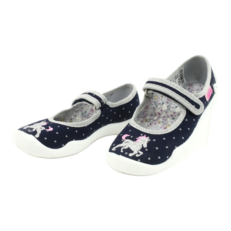 Befado dječje cipele 114X414 tamnoplava siva 3