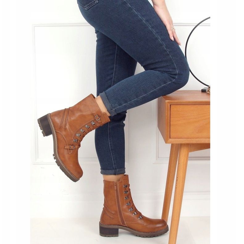 Camel 361 Camel vojne čizme smeđa 1