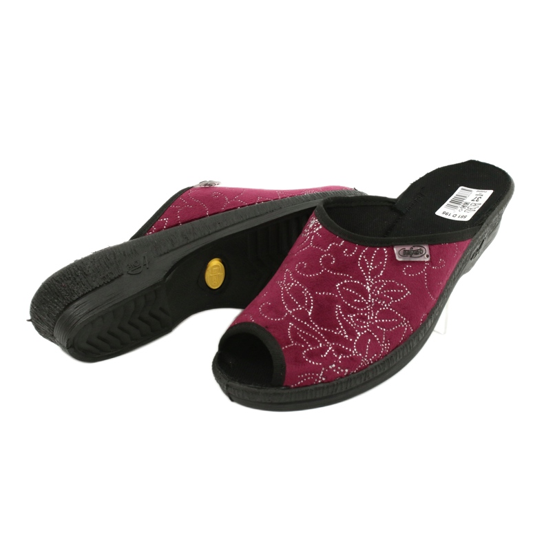 Befado ženske cipele pu 581D195 crna crvena višebojan 4