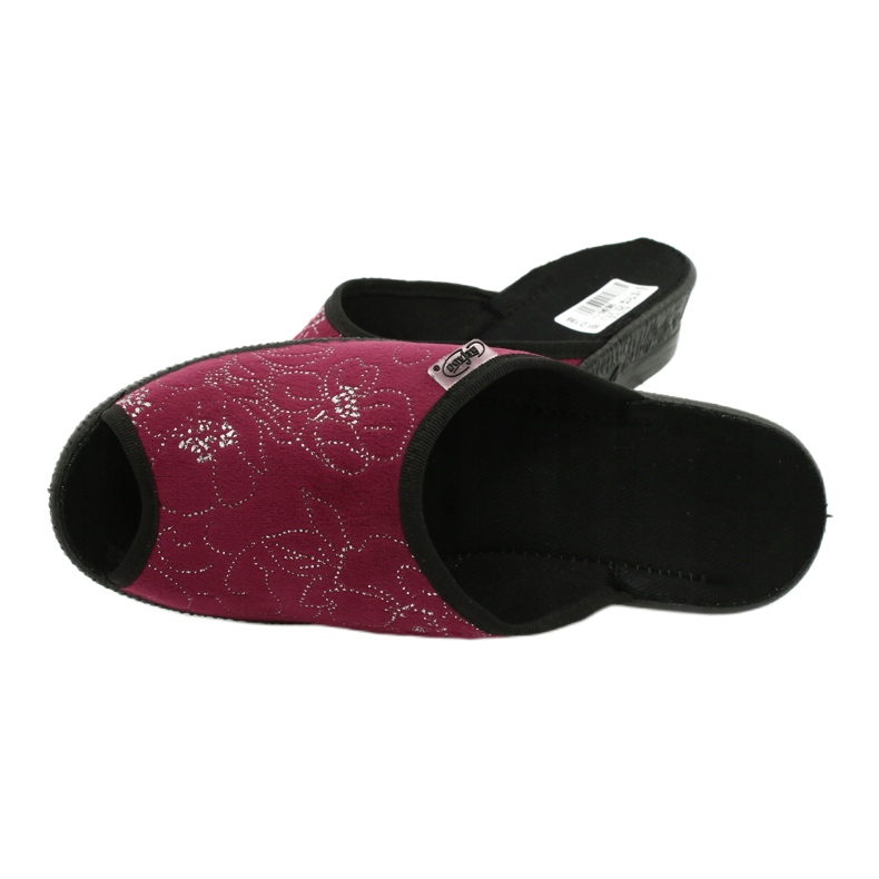 Befado ženske cipele pu 581D195 crno crvena raznobojna 5