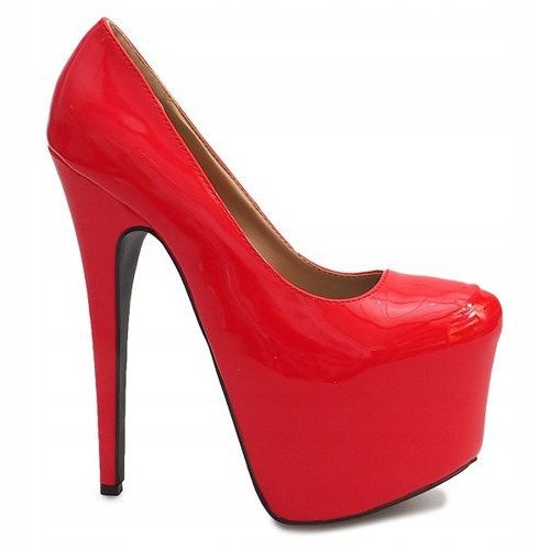 Visoko lakirane igle na crvenoj platformi D905 crvena 1