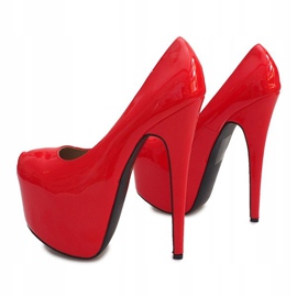 Visoko lakirane igle na crvenoj platformi D905 crvena 4