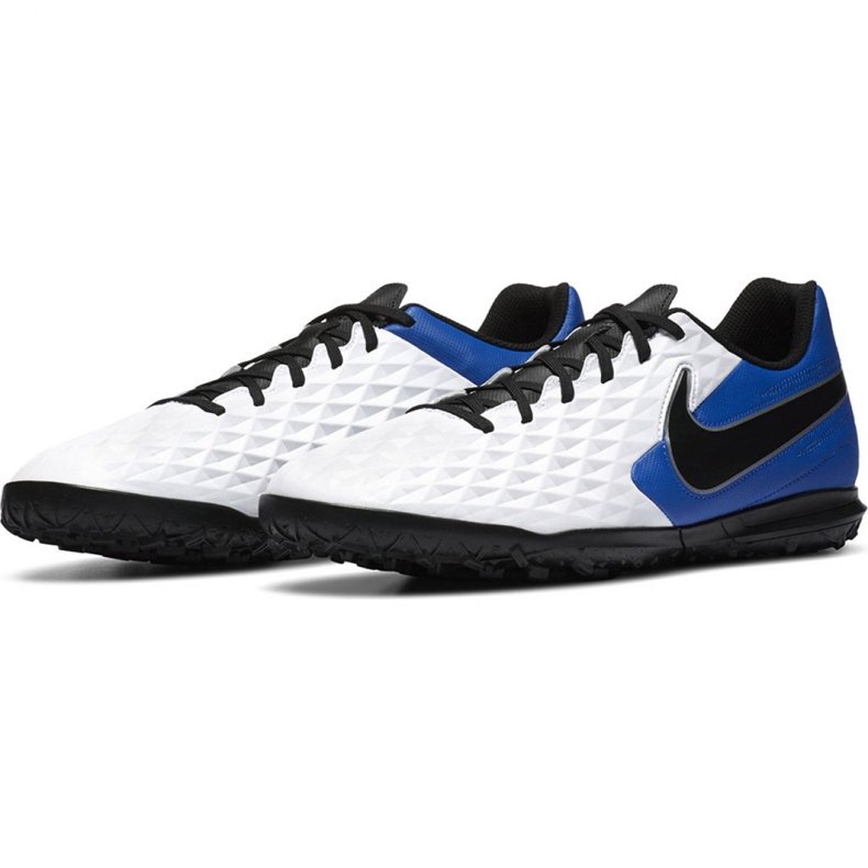 Nike Tiempo Legend 8 Club Tf M AT6109 104 kopačke crna, plava, bijela bijela 1