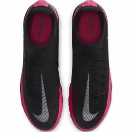 Nike Phantom Gt Academy Df Tf M CW6666 006 nogometne cipele ružičasta, crna crna 1