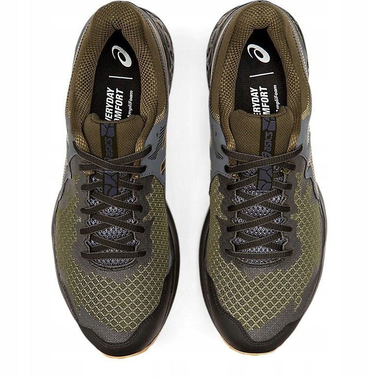 Asics Gel Sonoma 4 muške tenisice za trčanje maslinasto-crna 1011A177 300 višebojan zelena 1