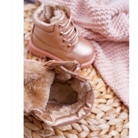 Dječje hvatače tople čizme šampanjac Dexter ružičasta 4