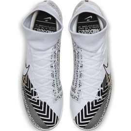 Nike Mercurial Superfly 7 Academy Mds Tf BQ5435 110 cipele za nogomet bijela 1