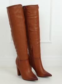 Čizme preko koljena na post camel RB42P Camel Ii Žanr smeđa 2