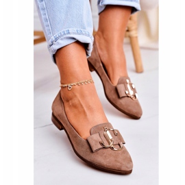 Nicole Ženske antilop balerinke svijetlosmeđe Mary-Jane smeđa 1