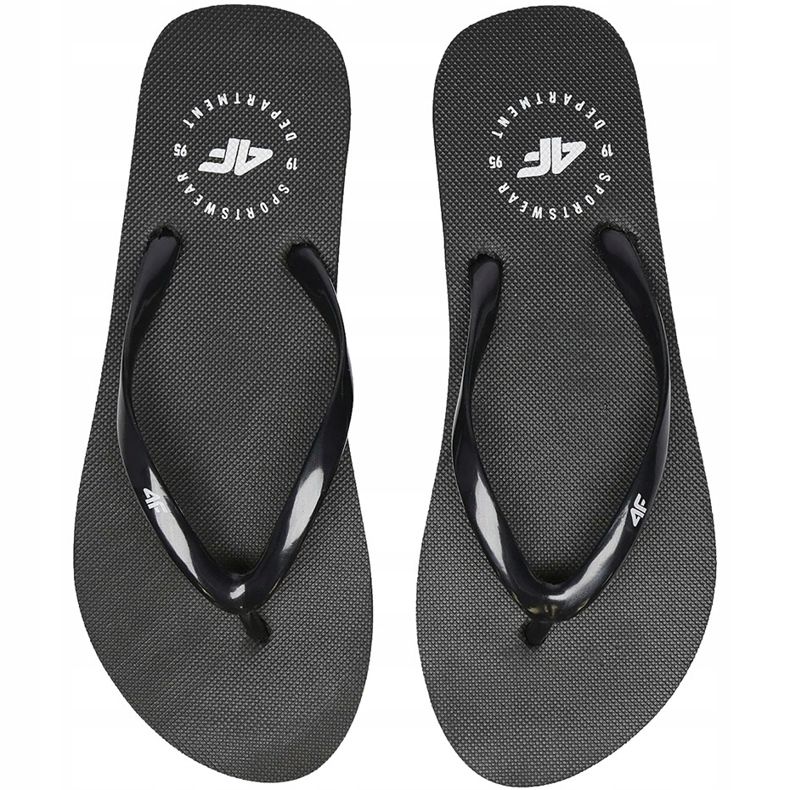 Ženske papuče 4F crne H4L20 KLD005 21S crna 2