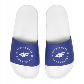 Ženske papuče 4F kobalt H4L20 KLD002 36S mornarsko plava raznobojna 1